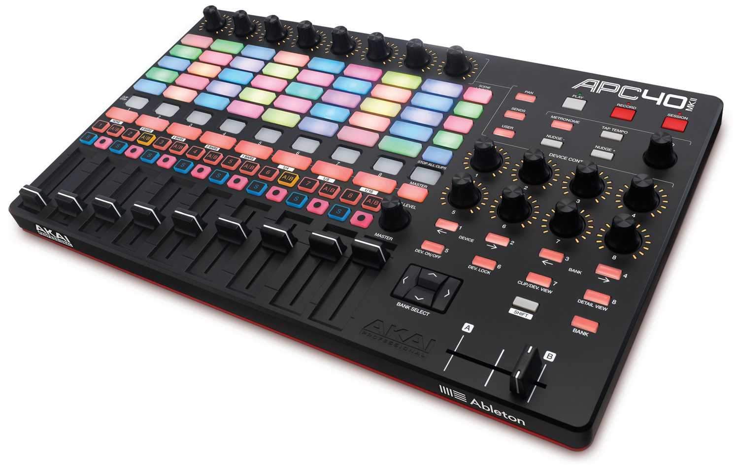 AKAI APC40 MKII USB Controller for Ableton Live Software - ProSound and Stage Lighting