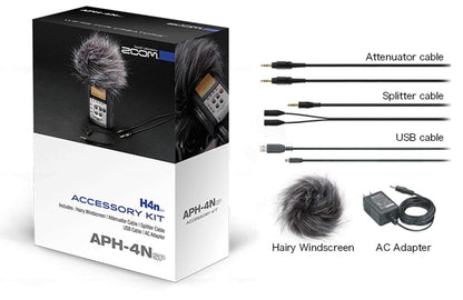 Zoom APH-4NSP Accessory Pack for H4N Pro Recorder - ProSound and Stage Lighting