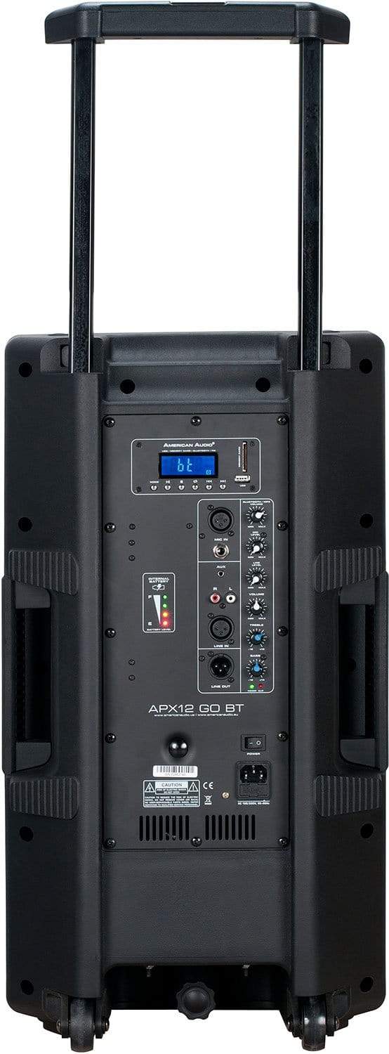 American Audio APX12 GO BT 12-Inch 200-Watt Powered Speaker - PSSL ProSound and Stage Lighting