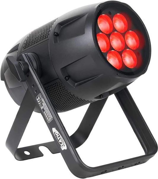 Elation Arena Zoom Q7IP 7x15W RGBW LED IP65 Par with Zoom - ProSound and Stage Lighting