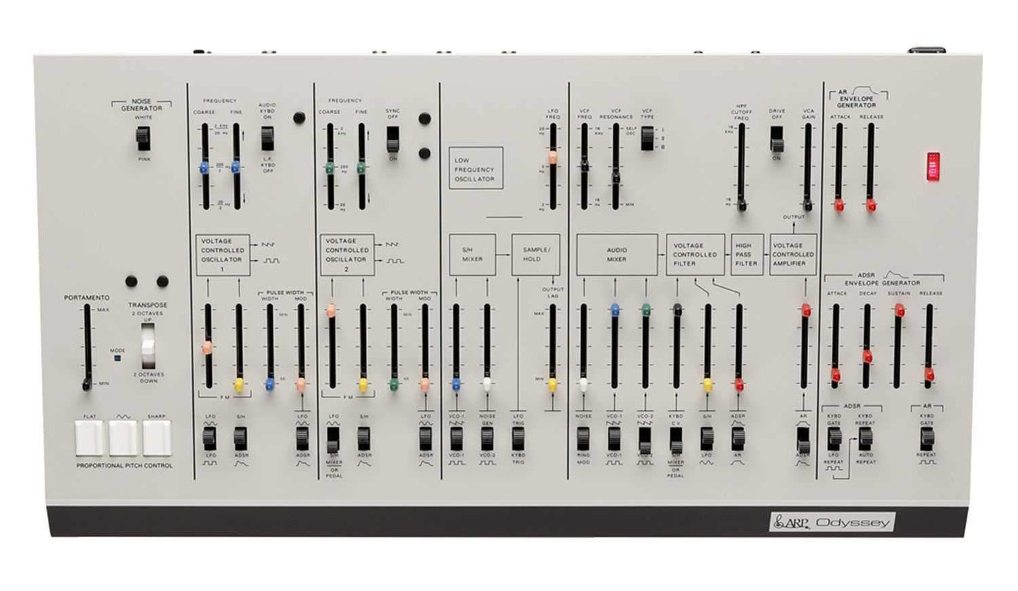 Korg ARP Odyssey Synthesizer Module in White - ProSound and Stage Lighting