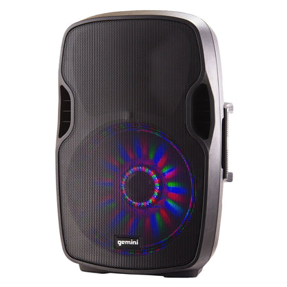 Gemini AS-10BLU-LT Bluetooth Speaker with Lights - ProSound and Stage Lighting
