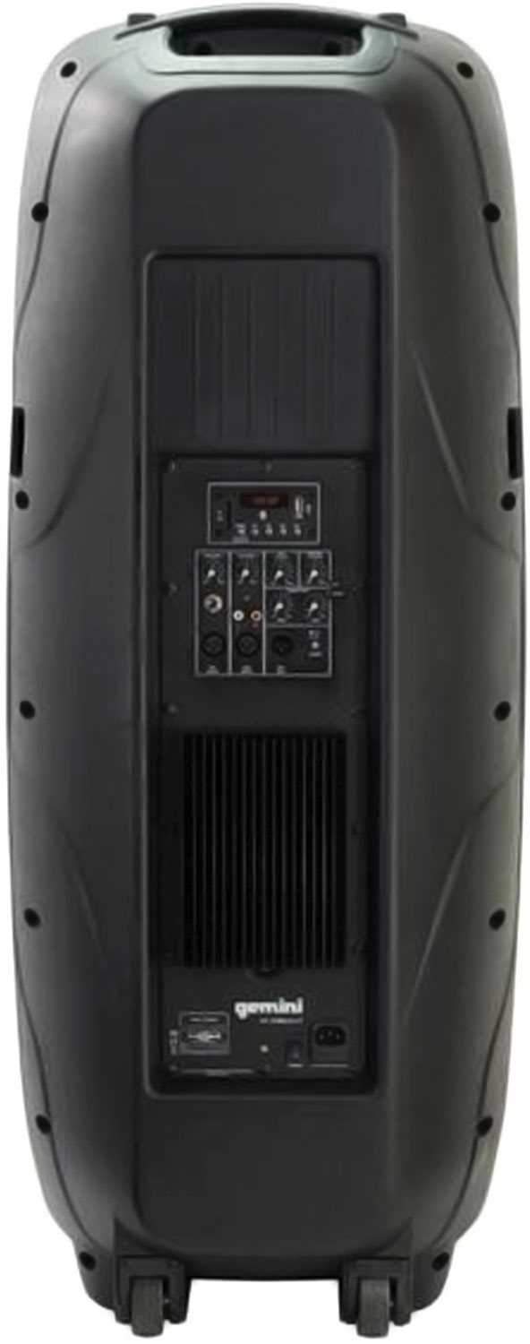 Gemini AS-215BLU-LT 2X15" Powered Speaker with LED - PSSL ProSound and Stage Lighting