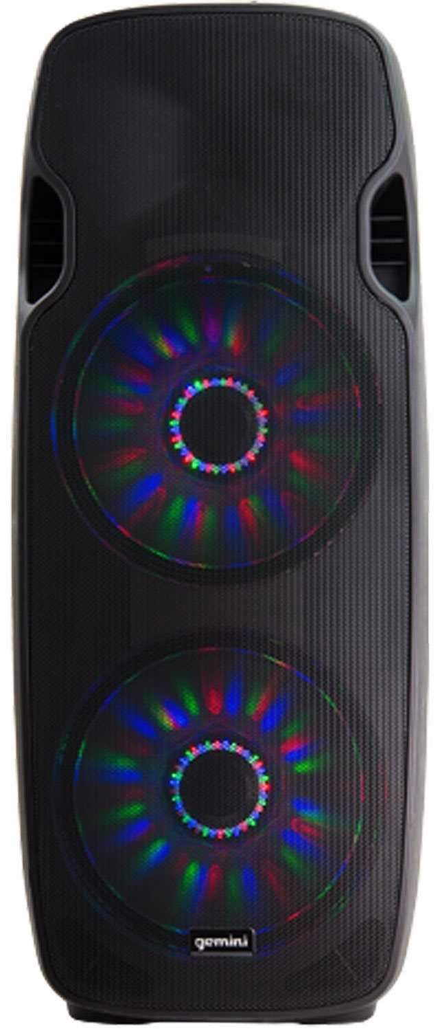 Gemini AS-215BLU-LT 2X15" Powered Speaker with LED - PSSL ProSound and Stage Lighting