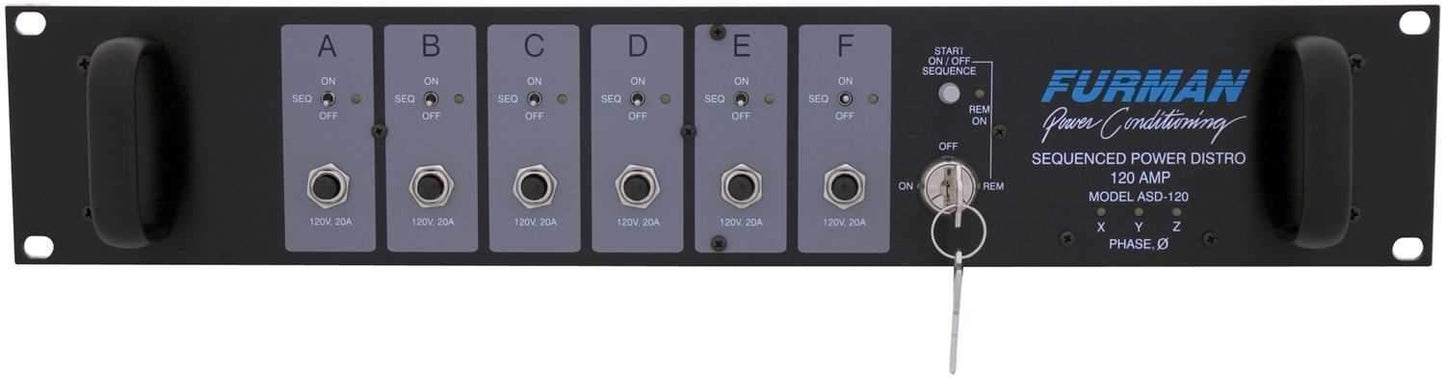 Furman ASD-120 Ac Sequenced Power Distribution - ProSound and Stage Lighting