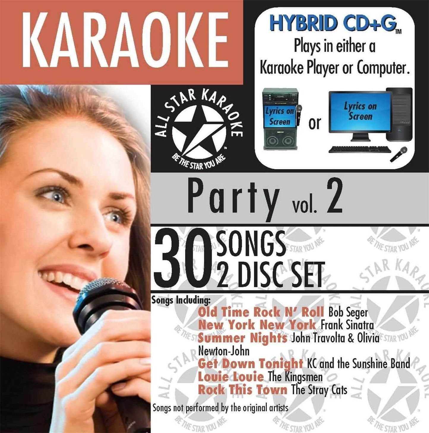 All Star Karaoke ASK-02 Party Songs V2 Song Pack - ProSound and Stage Lighting