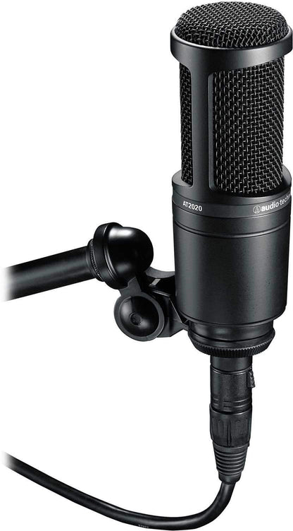 Audio Technica AT2020 Studio Condenser Microphone - ProSound and Stage Lighting