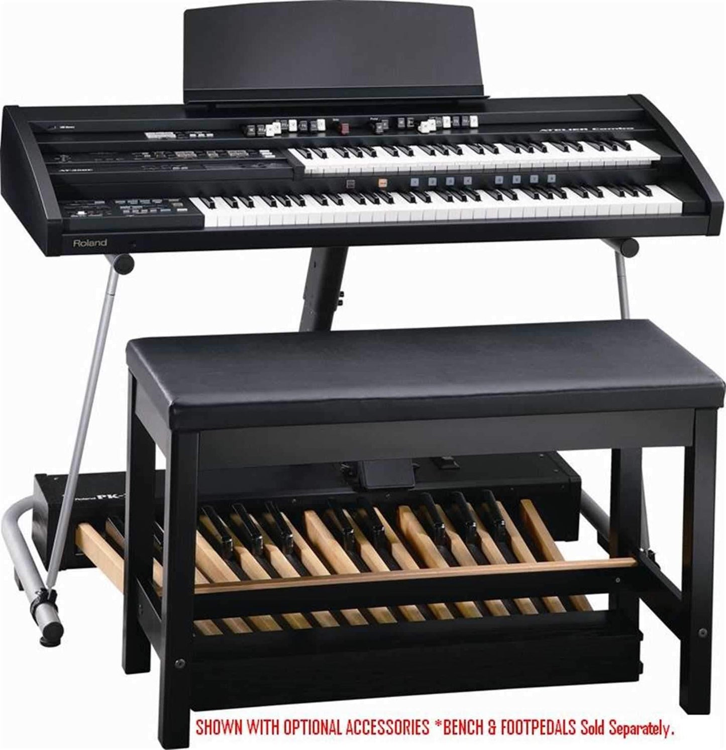 Roland ATELIER AT-350C 49/64 Key Combo Organ - ProSound and Stage Lighting