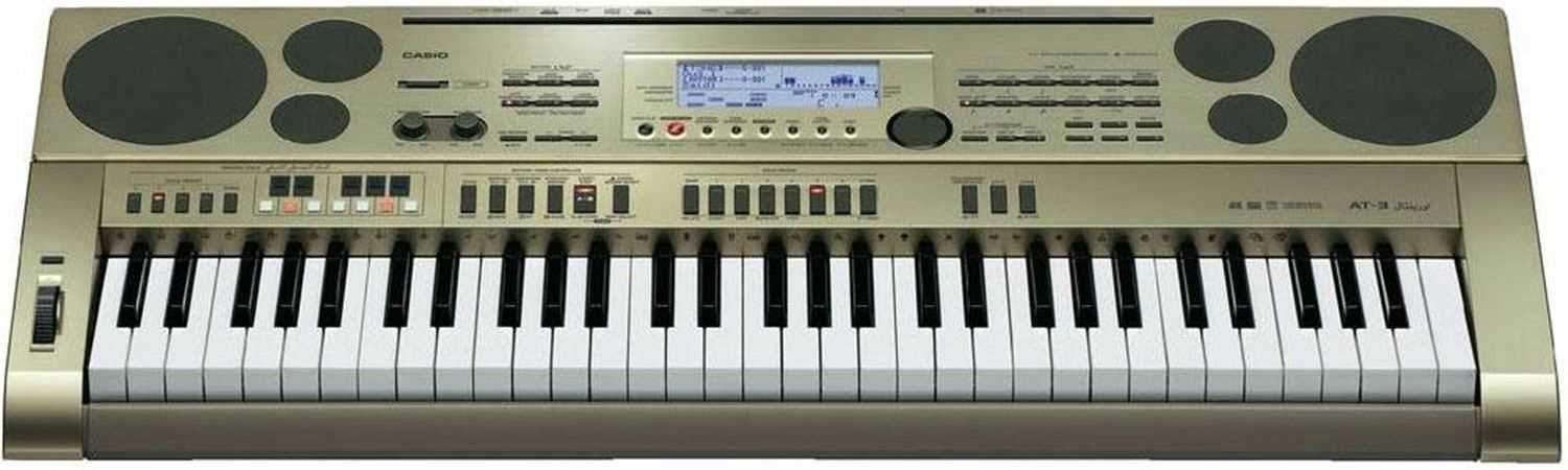 Casio AT3 Standard Keyboard with 61 Piano Style Keys - ProSound and Stage Lighting