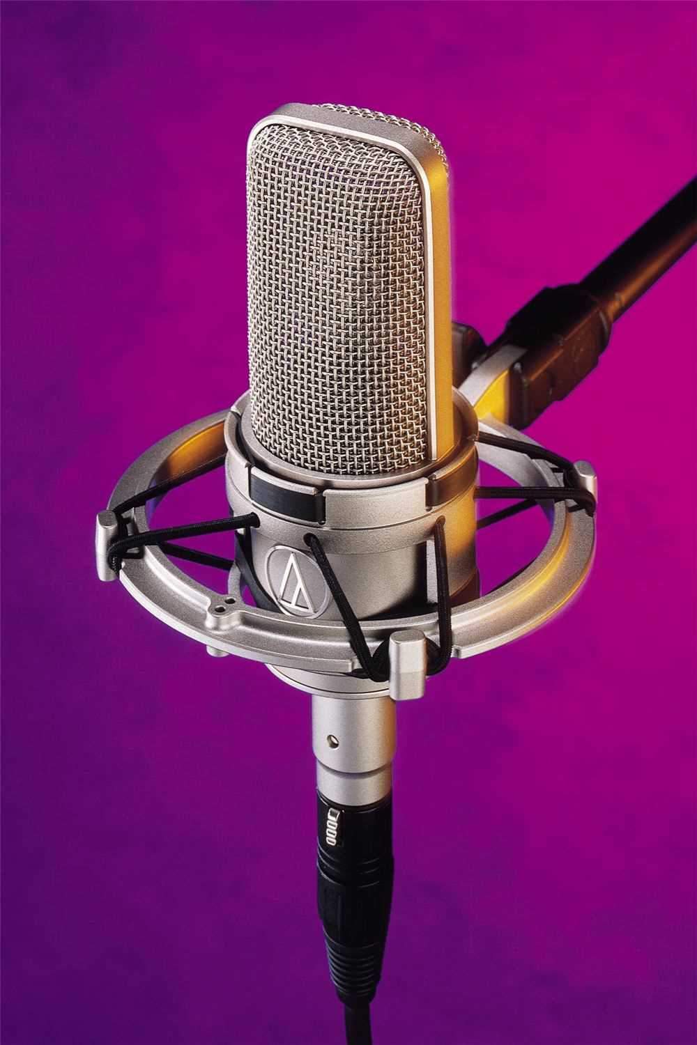 Audio Technica Studio Microphone with Shock Mount - ProSound and Stage Lighting