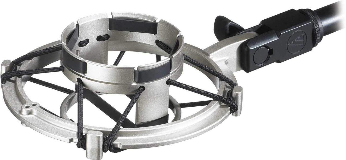 Audio Technica AT8449/SV Mic Shock Mount Silver - ProSound and Stage Lighting