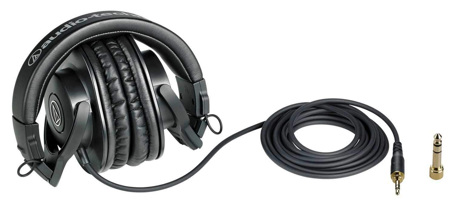 Audio Technica ATH-M30X Pro DJ Monitor Headphones - ProSound and Stage Lighting