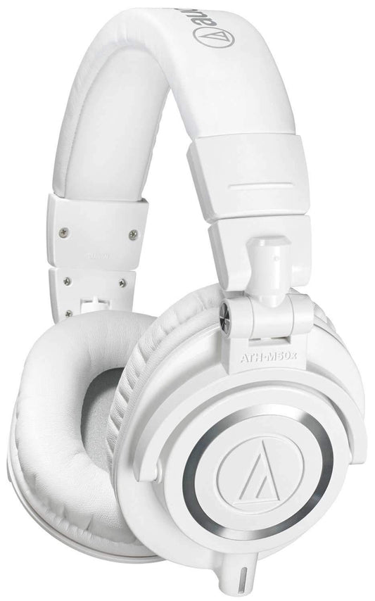 Audio Technica ATH-M50X White Monitor Headphones - ProSound and Stage Lighting