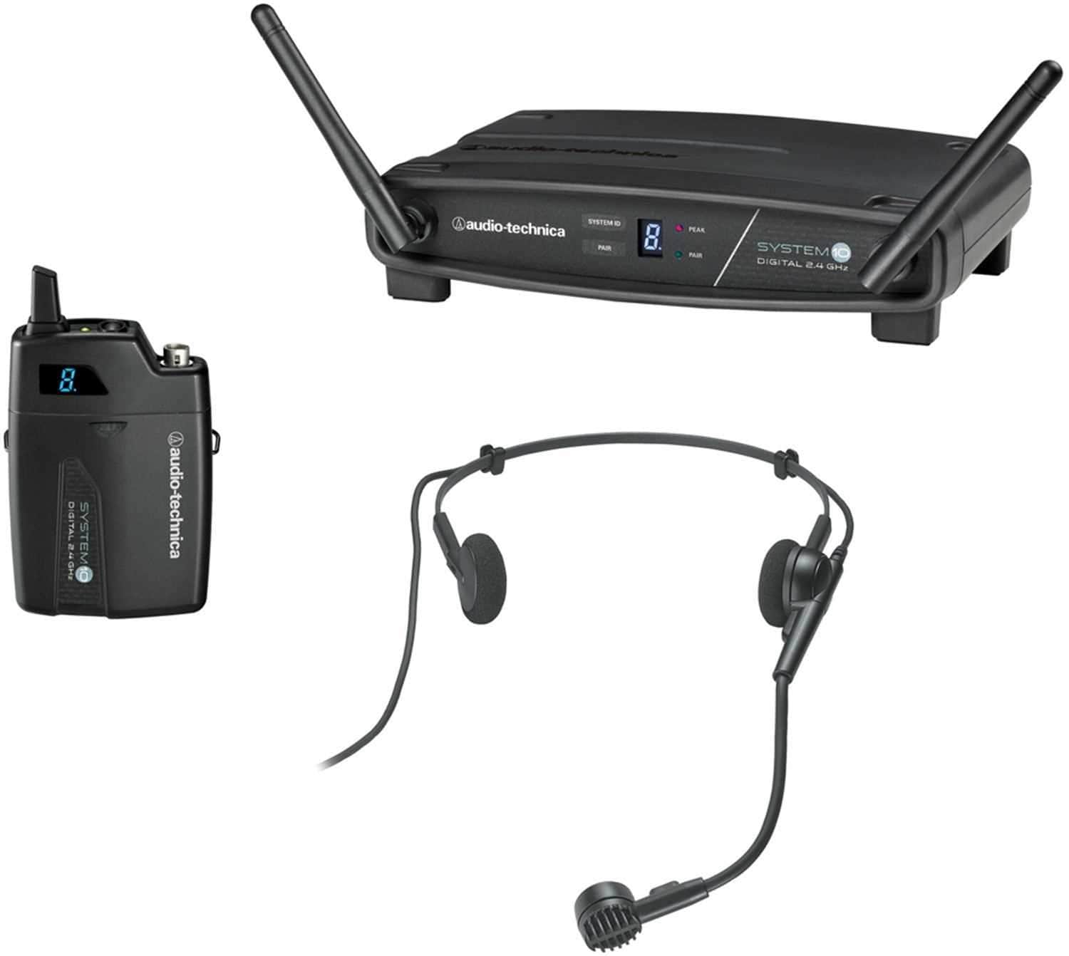 Audio Technica ATW-1101/H System 10 Digital Wireless Headset - ProSound and Stage Lighting