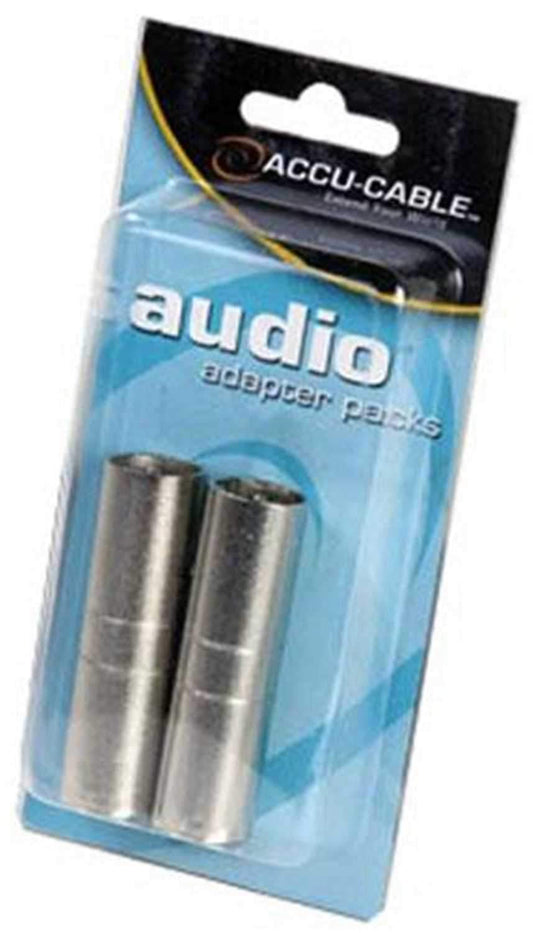 Accu-Cable AXLRC3PMM Male To Male XLR Adapter - ProSound and Stage Lighting