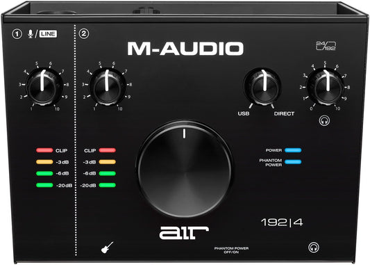 M-Audio AIR 192x4 2-In And 2-Out USB Audio Interface - PSSL ProSound and Stage Lighting