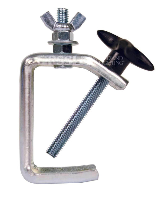 Baby C-Clamp for .5 Inch to 2 Inch Lighting Truss or Pipe - ProSound and Stage Lighting