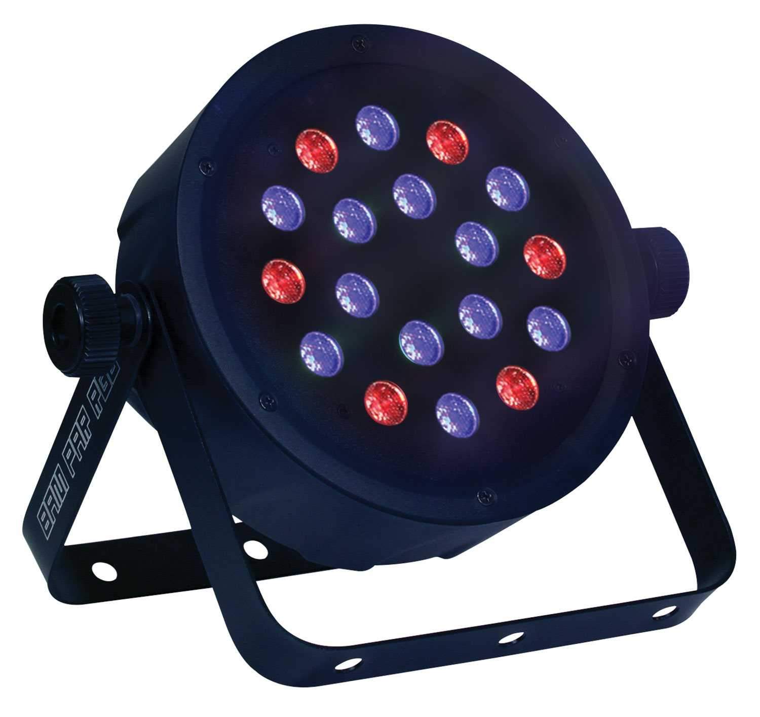 Bam Par RGB 18x1-Watt LED DMX Wash Light - ProSound and Stage Lighting