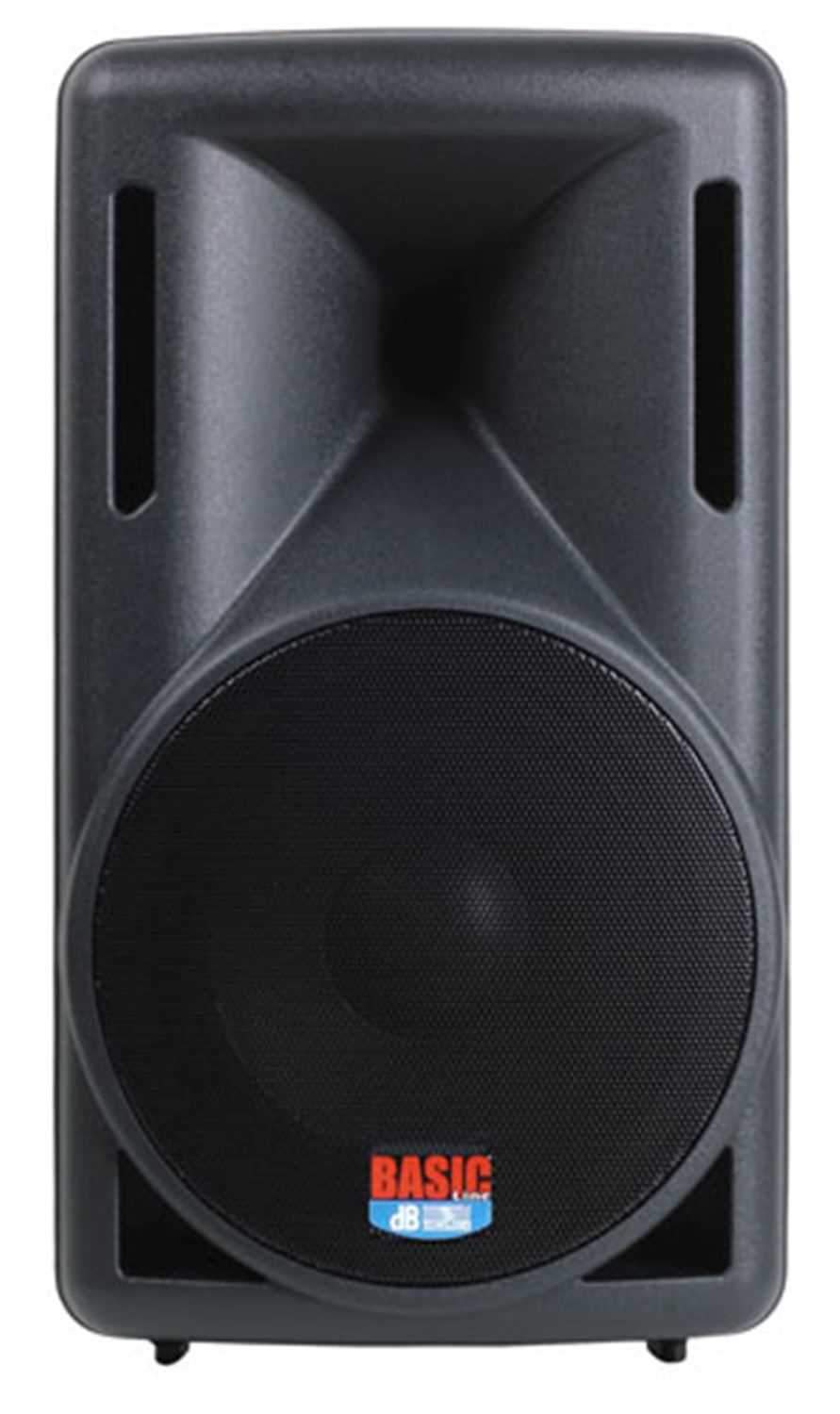 DB Technologies BASIC-100 10 Bi Amped Speaker - ProSound and Stage Lighting