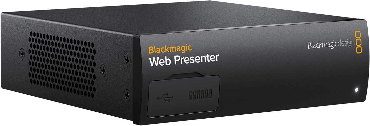 Blackmagic Design Web Presenter - ProSound and Stage Lighting
