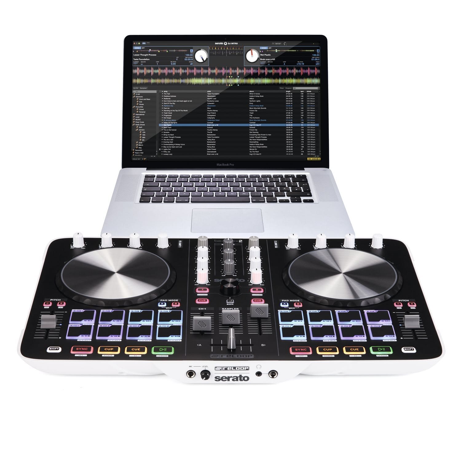 Reloop Beatmix 2 Ch Controller with Serato DJ Intro - ProSound and Stage Lighting