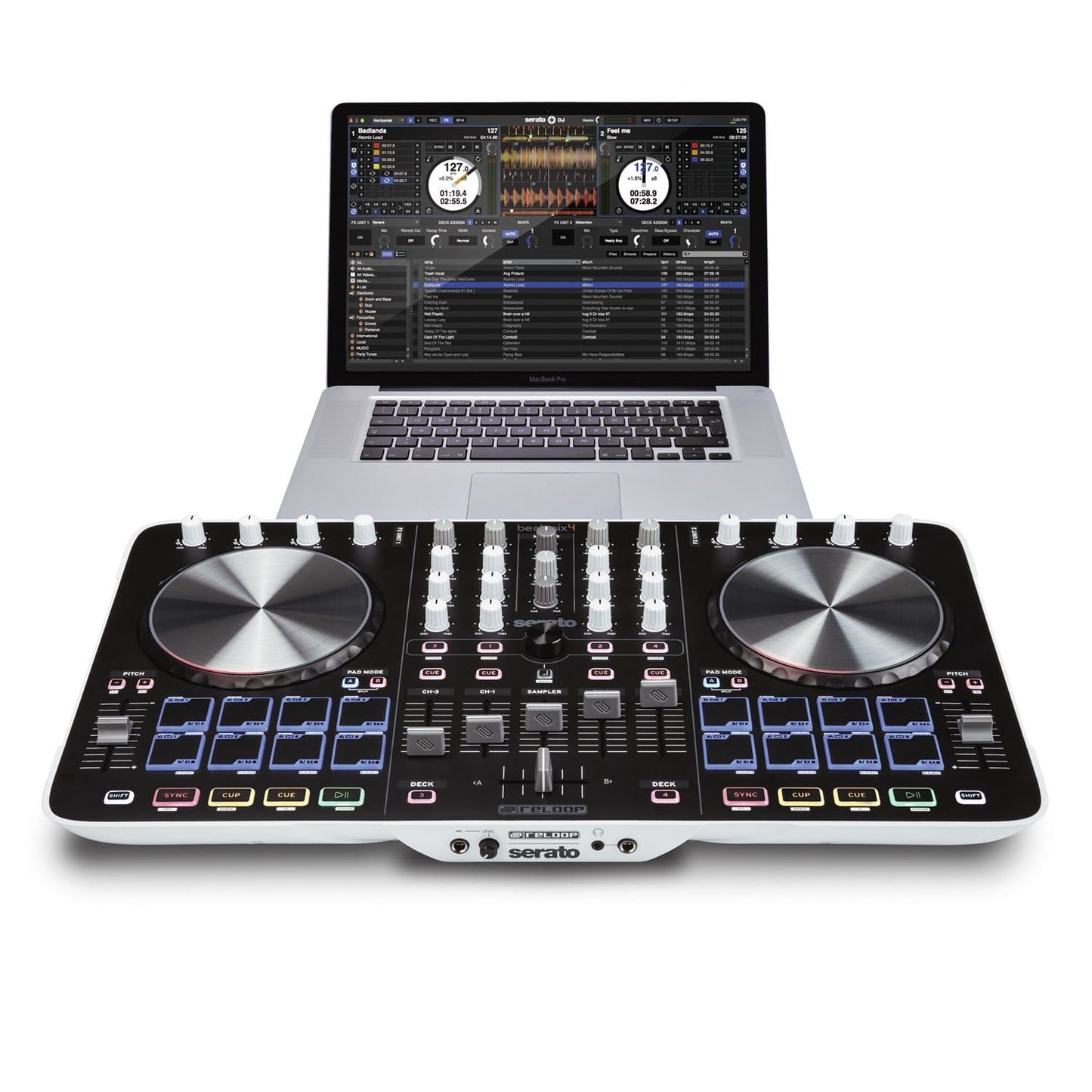 Reloop Beatmix 4 Ch Controller with Serato DJ - ProSound and Stage Lighting