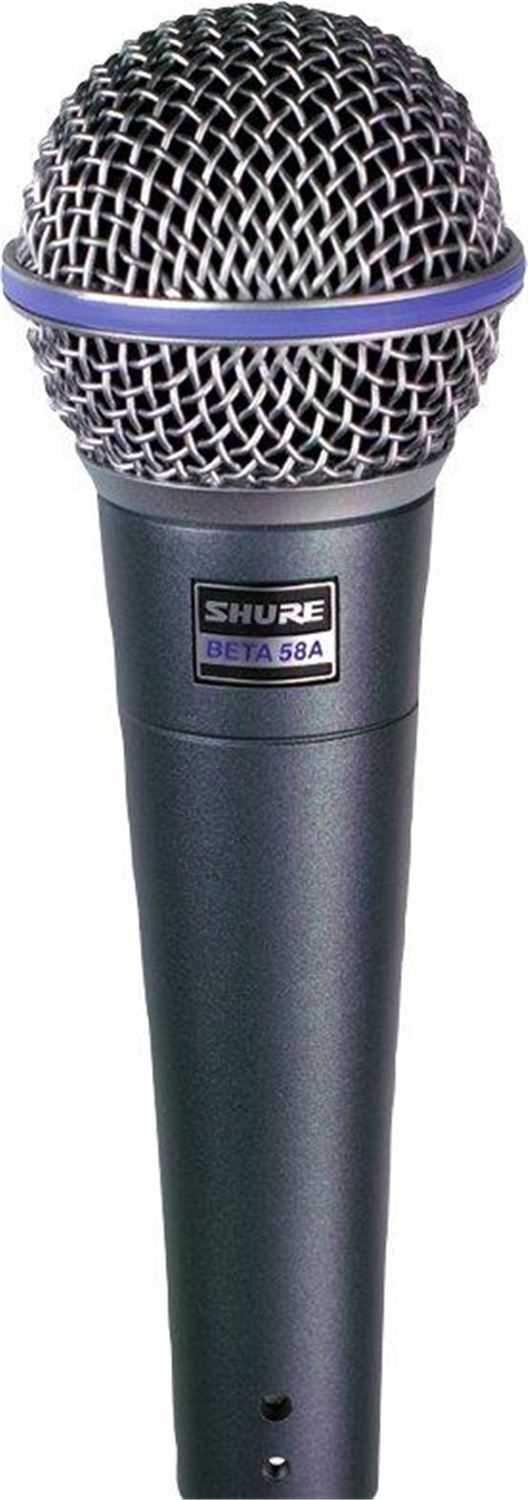 Shure BETA 58A Dynamic Vocal Microphone - ProSound and Stage Lighting
