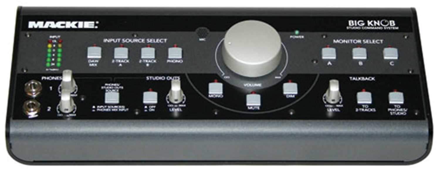 Mackie BIG KNOB Desktop Monitor System - ProSound and Stage Lighting