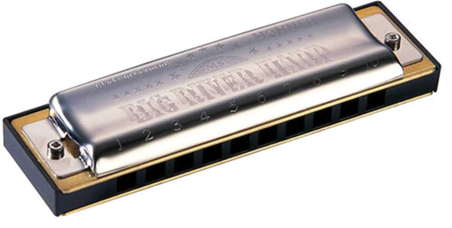 HOHNER BIGRIVERHARP OLD STYLE HARMONICA - ProSound and Stage Lighting