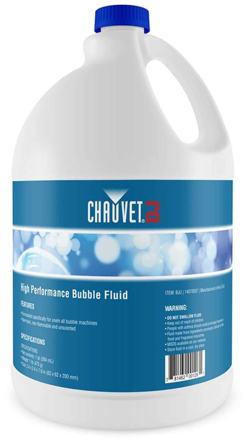 Chauvet BJU Bubble Fluid - 1 Gallon - ProSound and Stage Lighting