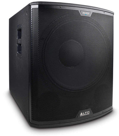 Alto Professional Black 18S 18 in Powered Subwoofer 2400W - ProSound and Stage Lighting