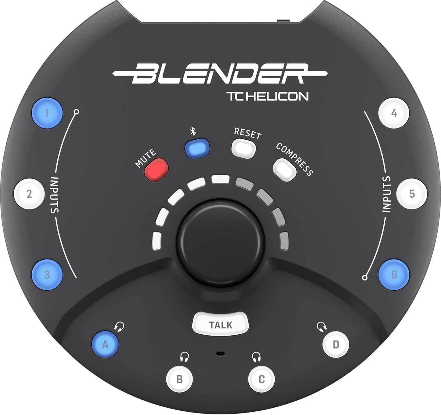 TC Helicon Blender 12x8 Stereo Mixer with USB - ProSound and Stage Lighting