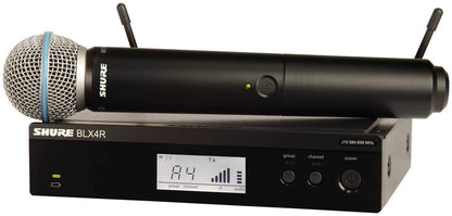 Shure BLX24RB58 Wireless Rackmount Handheld Mic with Beta58 H10 - ProSound and Stage Lighting