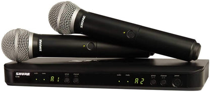 Shure BLX288/PG58 Dual Wireless Mic System H10 - ProSound and Stage Lighting
