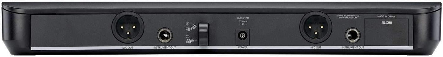 Shure BLX88 Dual Wireless Receiver - ProSound and Stage Lighting