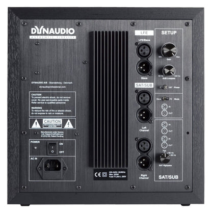 Dynaudio BM9S II 10-Inch Studio Monitor Subwoofer - ProSound and Stage Lighting