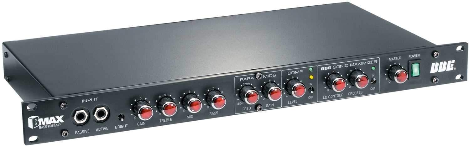 BBE BMAX Bass Preamp with Sonic Maximizer - ProSound and Stage Lighting