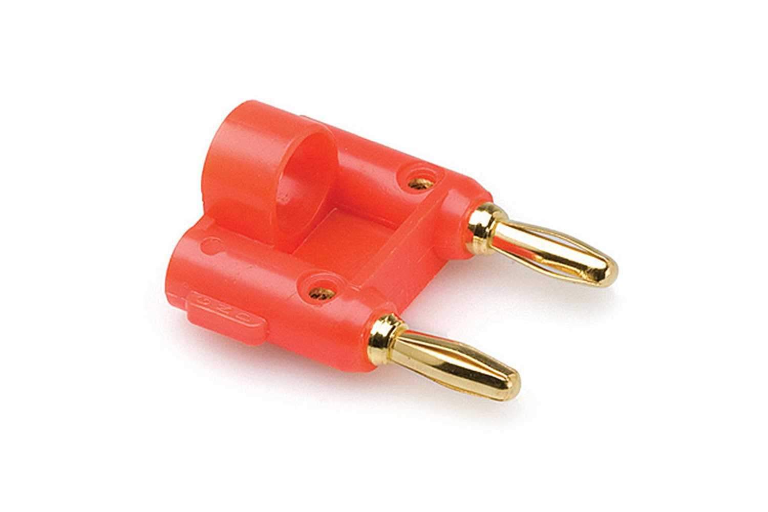 Hosa BNA-240RD BULK Dual Banana Connector Red - ProSound and Stage Lighting