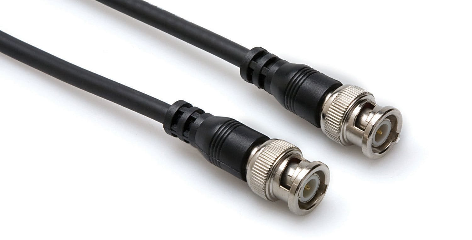 Hosa RG59 100ft 75-Ohm BNC to BNC Video Cable - ProSound and Stage Lighting