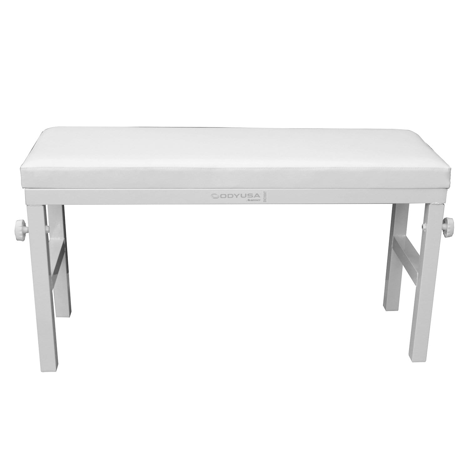 Odyssey BNCHWHT 40in Portable Luxe Bench White - ProSound and Stage Lighting