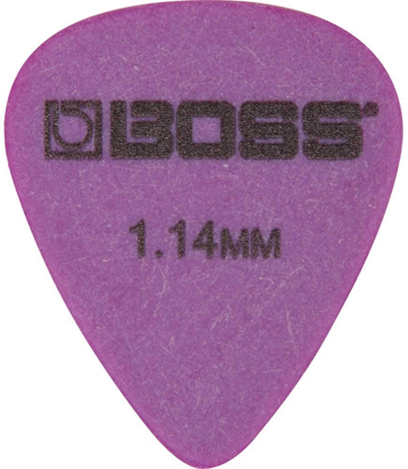 Boss BPK-12-D114 Delrin Guitar Picks 12 Pack - ProSound and Stage Lighting