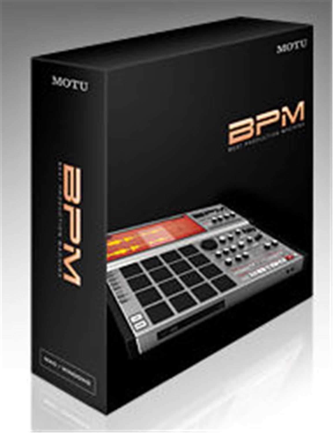 MOTU BPM Beat Production Machine Software - ProSound and Stage Lighting