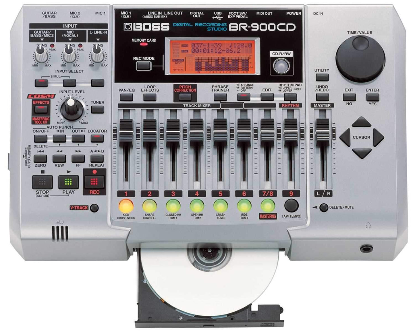 Boss BR-900CD Digital Recording Studio with CD Burn. - ProSound and Stage Lighting