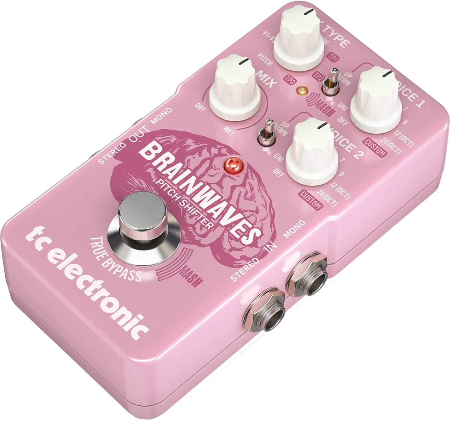 TC Electronic Brandwaves Pitch Shifter Guitar Pedal - ProSound and Stage Lighting