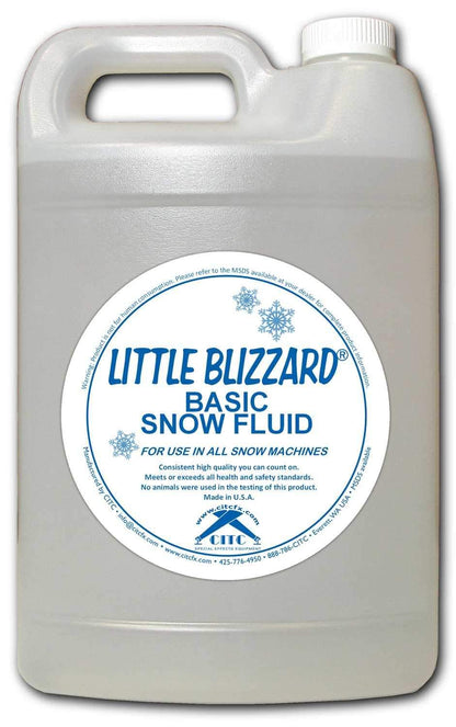 CITC Little Blizzard Basic Snow Fluid 1 Gallon - ProSound and Stage Lighting