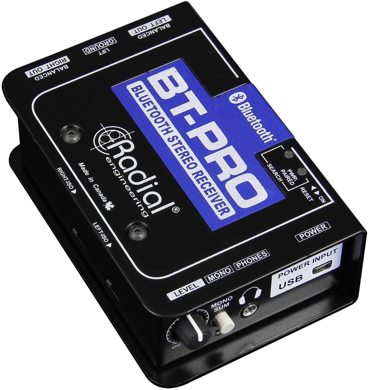 Radial BT-Pro BlueTooth Wireless Receiver - ProSound and Stage Lighting