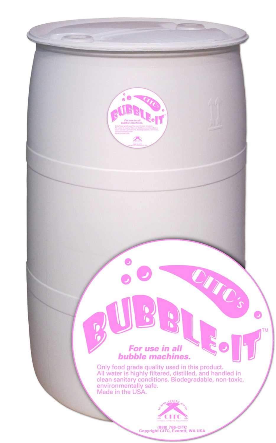 CITC Bubble-IT Fluid for Thinner Bubbles 55 Gal - ProSound and Stage Lighting