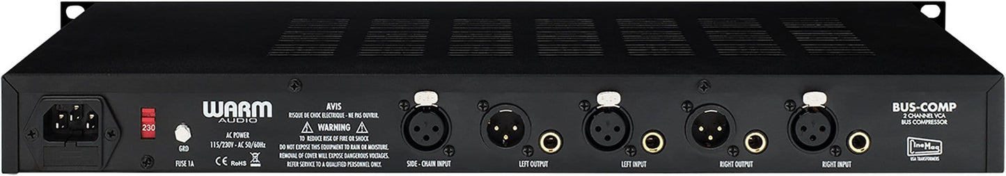 Warm Audio BUS-COMP 2-Channel VCA Bus Compressor - PSSL ProSound and Stage Lighting