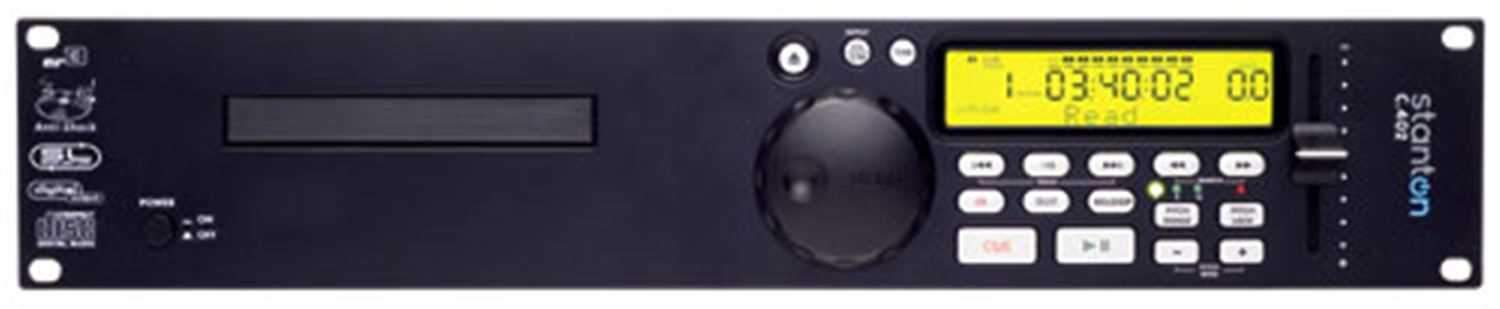 Stanton C.402 Pro Single Rack CD / MP3 Player - ProSound and Stage Lighting