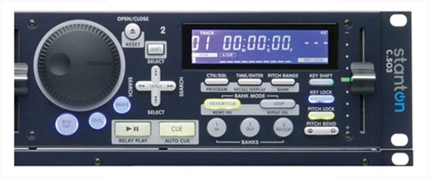 Stanton C-503 Dual CD Player - ProSound and Stage Lighting
